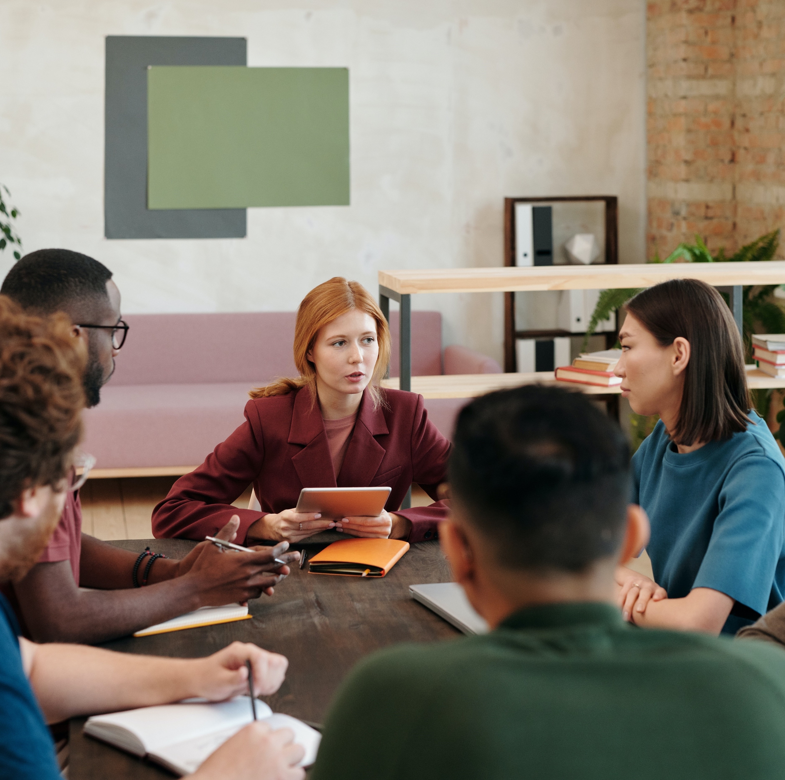 picture of a group of people in a meeting