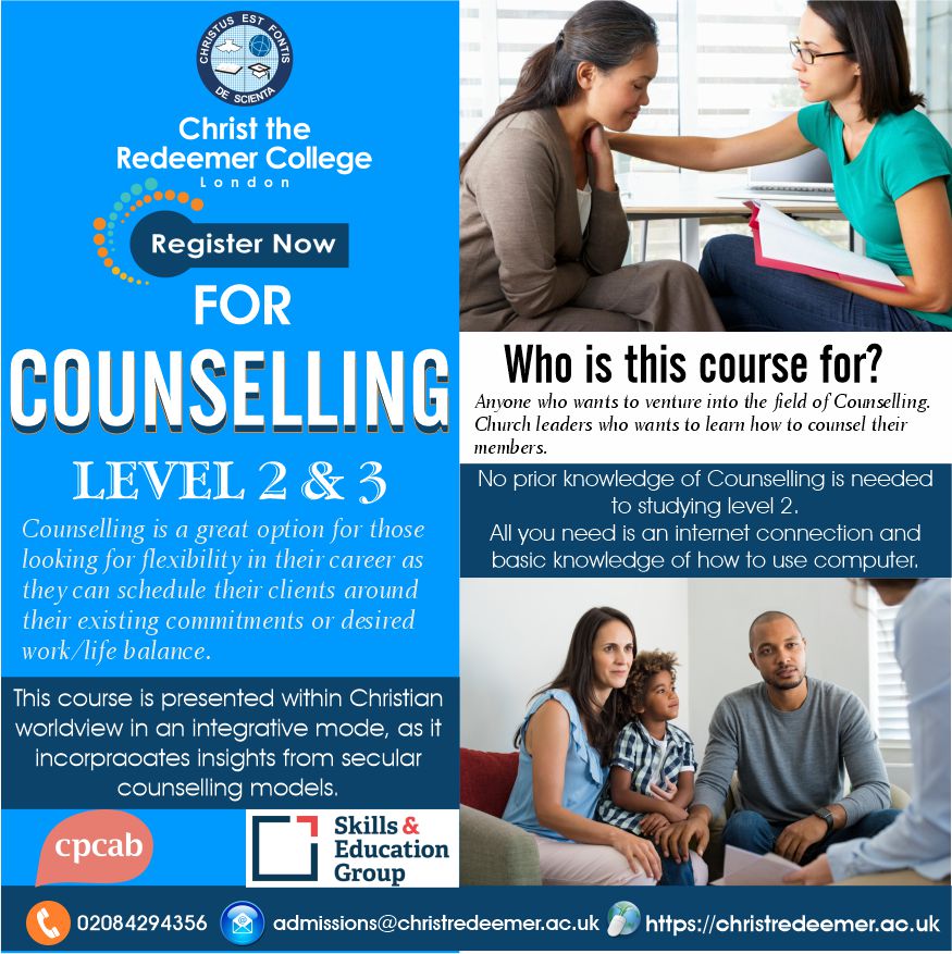 poster for registering for counselling